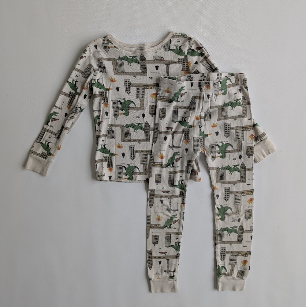Old Navy Kids Fire-Breathing Dinosaur Pajama Set